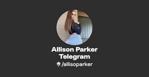 Find Allison Parker Telegram Onlyfans .